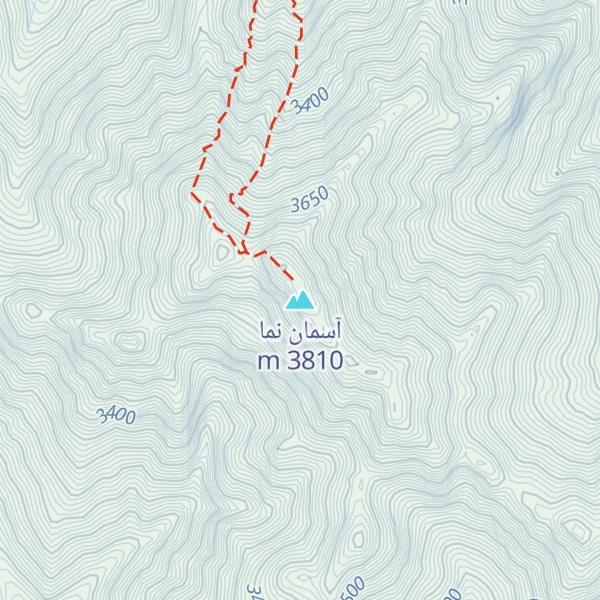 Map of آسمان نما