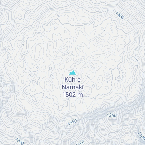 Map of Kūh-e Namakī