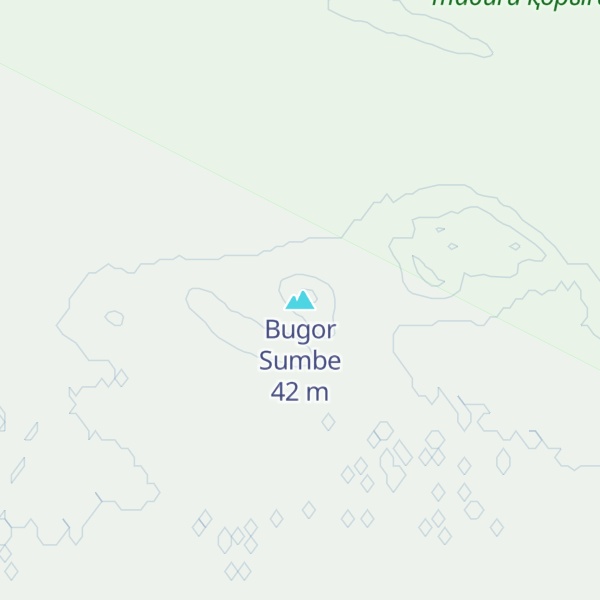 Map of Bugor Sumbe