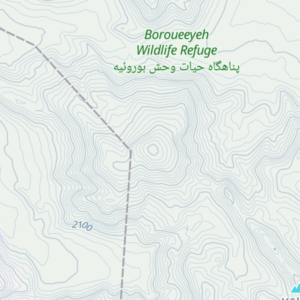 Map of Kūh-e Tom Tanūr