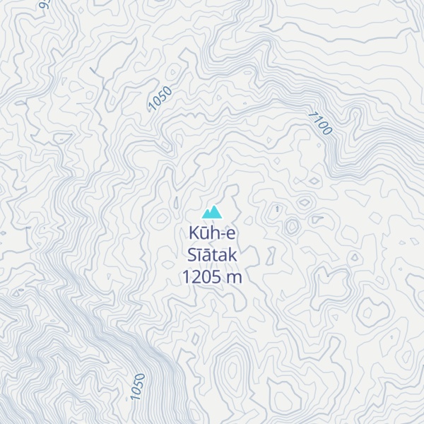 Map of Kūh-e Sīātak