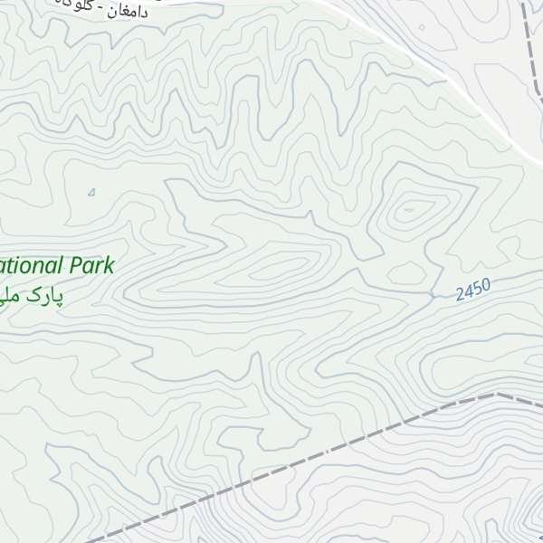 Map of Kūh-e Gahvāreh Kūh