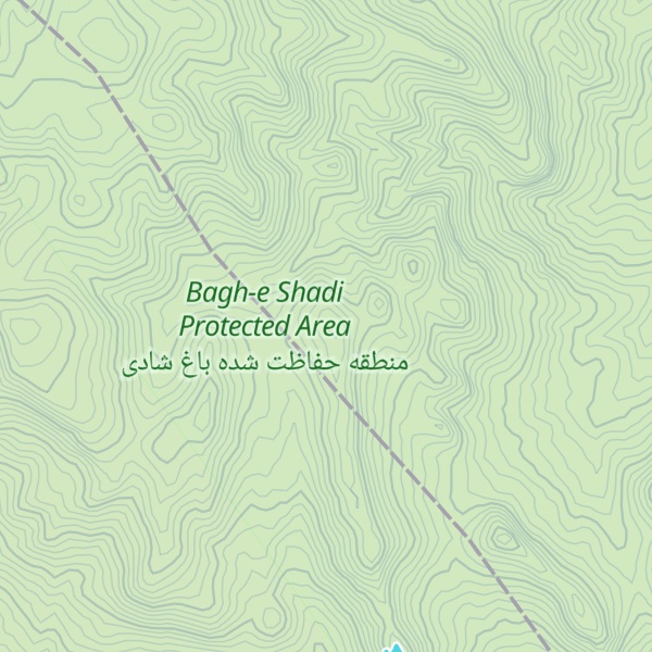 Map of Kūh-e Seh Qalātū
