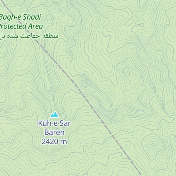 Map of Kūh-e Dīmūr Delī