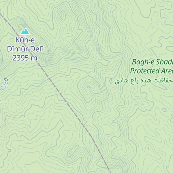 Map of Kūh-e Sārī Tonb