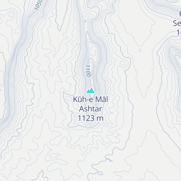 Map of Kūh-e Māl Ashtar