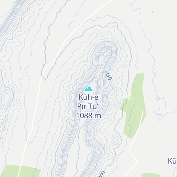 Map of Kūh-e Pīr Tū’ī
