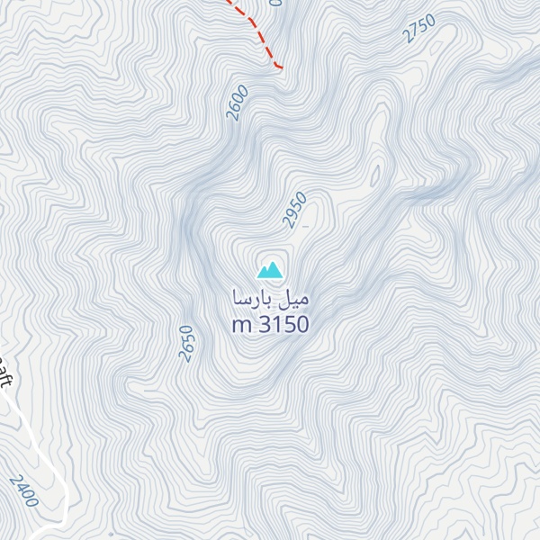 Map of میل بارسا