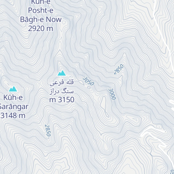 Map of Kūh-e Lākhaseh