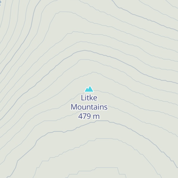 Map of Litke Mountains