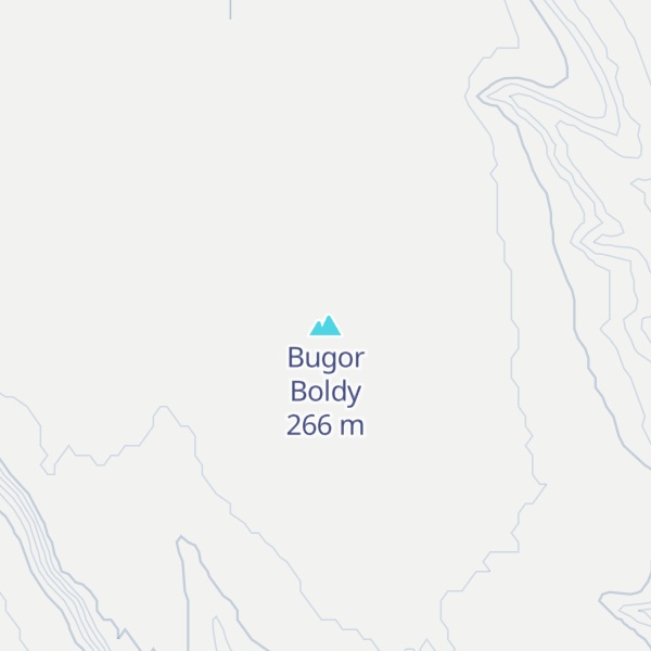 Map of Bugor Boldy