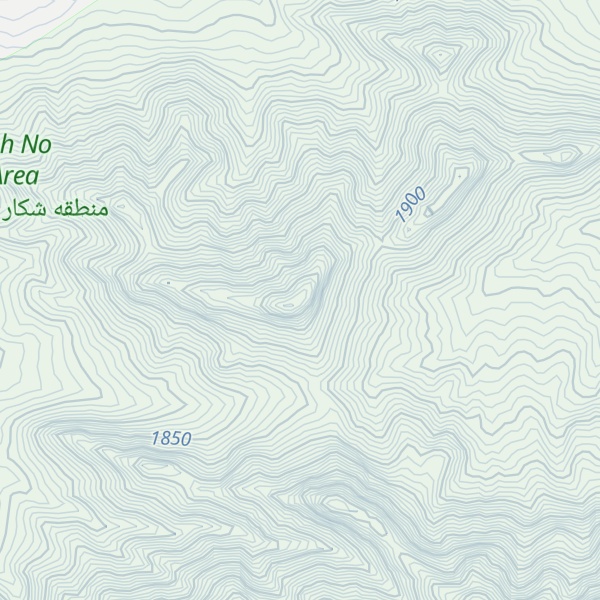 Map of Kūh-e Palang