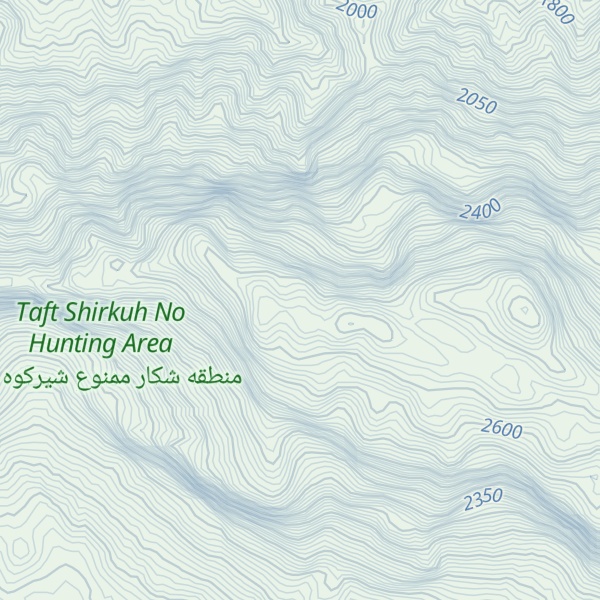 Map of Kūh-e Barg