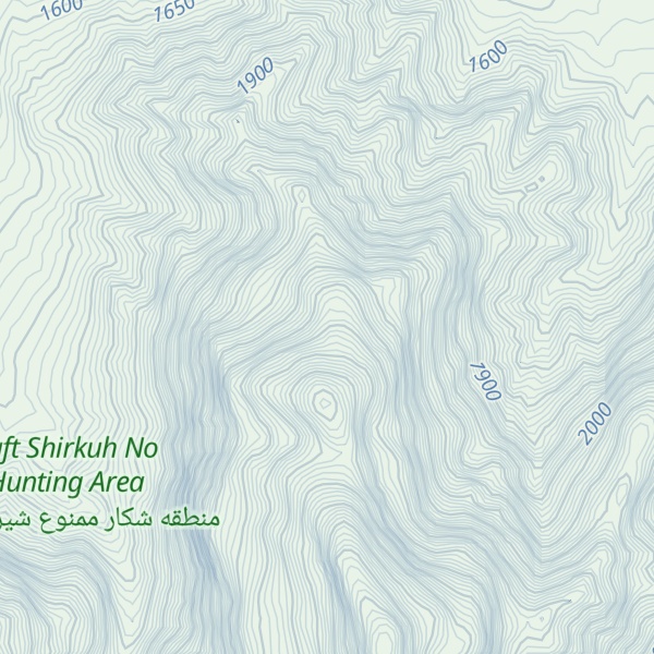 Map of Kūh-e Gerbeh Kenār
