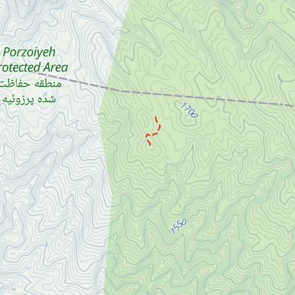 Map of Pardi Paraglider Take-Off Site