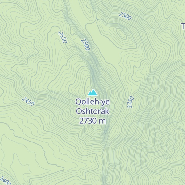Map of Qolleh-ye Oshtorak