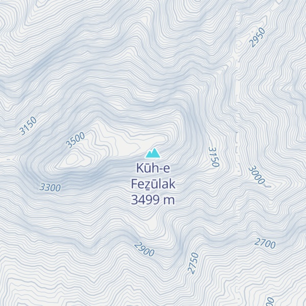 Map of Kūh-e Feẕūlak