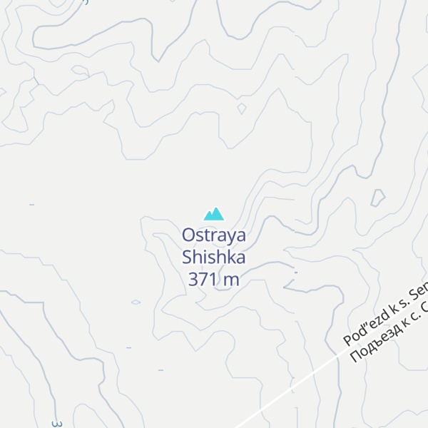 Map of Ostraya Shishka