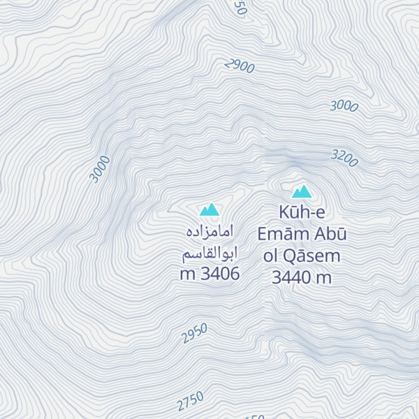 Map of امامزاده ابوالقاسم