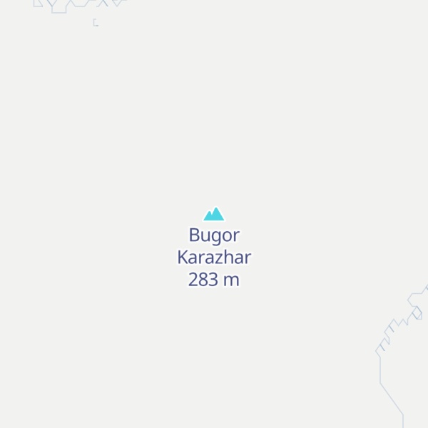 Map of Bugor Karazhar