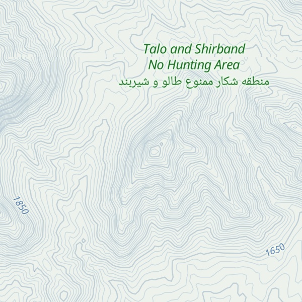 Map of Kūh-e Sorkh