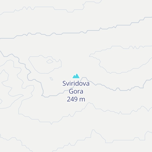 Map of Sviridova Gora