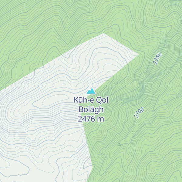 Map of Kūh-e Qol Bolāgh