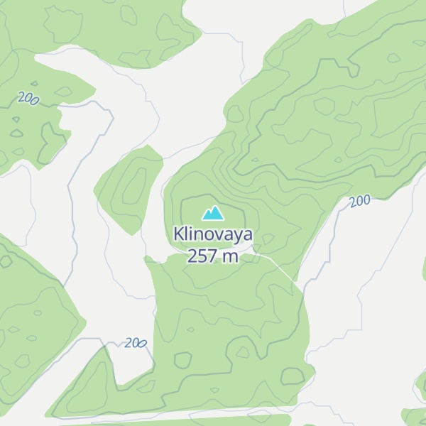 Map of Klinovaya