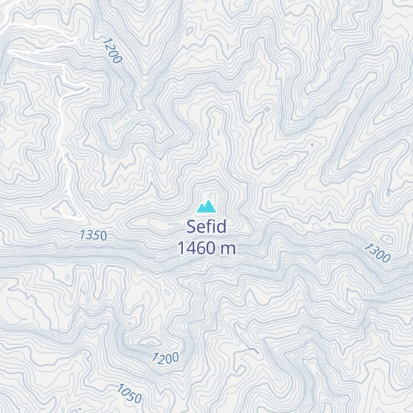Map of Sefid