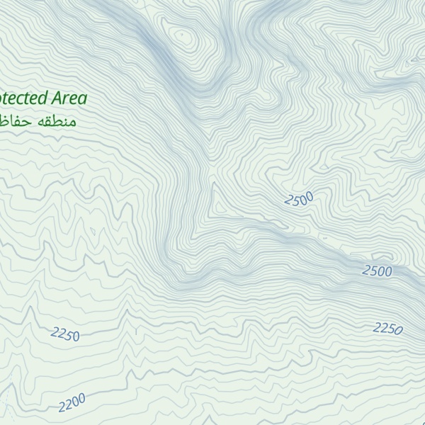 Map of Kūh-e Lūk Tīz