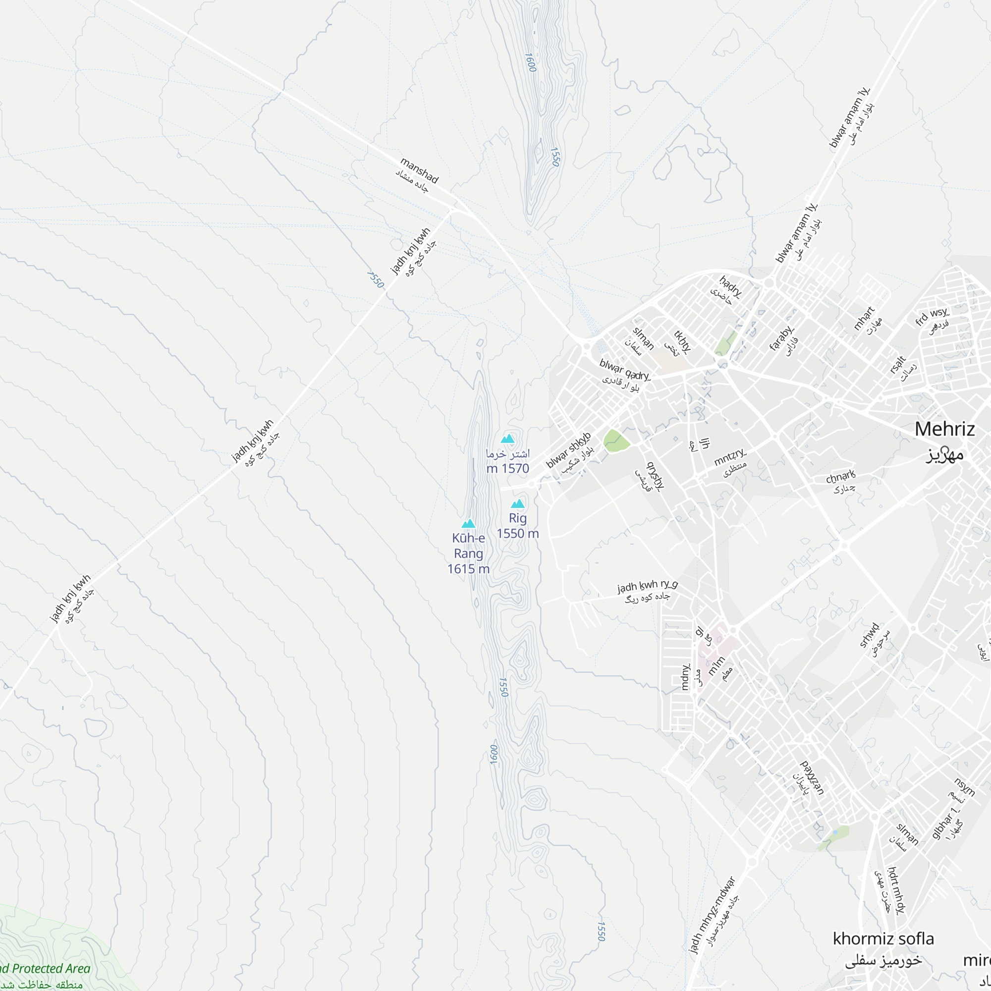 Rig Mountain map