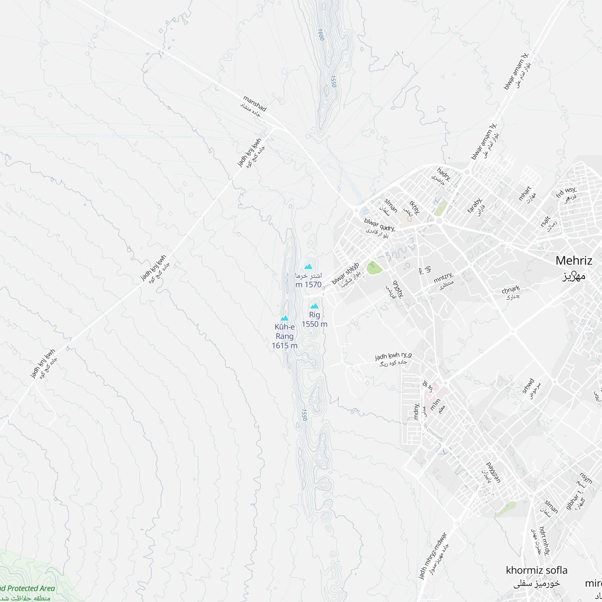 Rig Mountain map