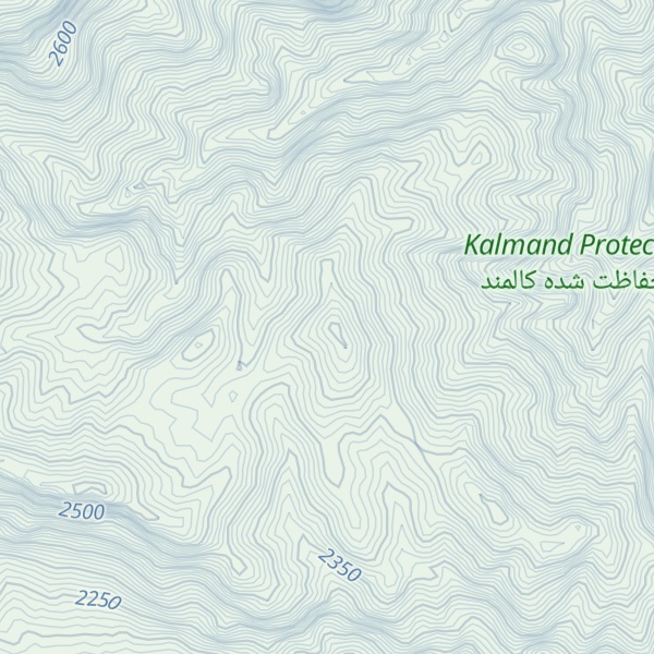 Map of Kūh-e Godār Tārīk