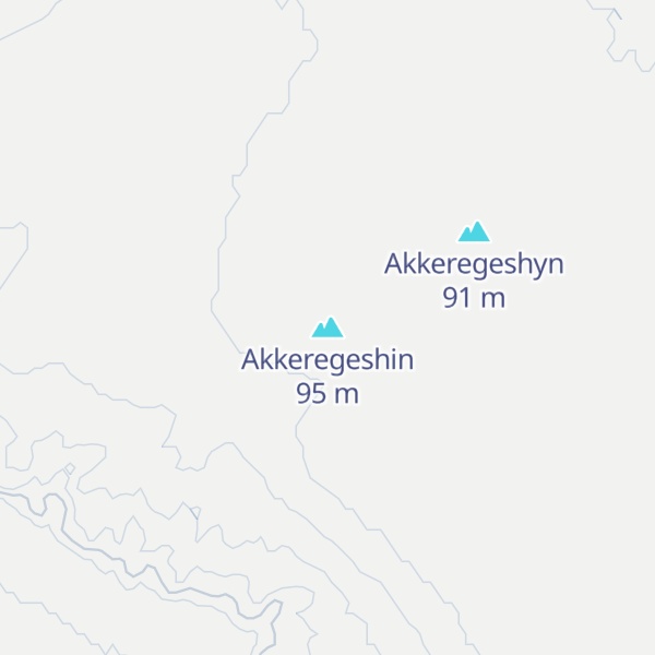 Map of Akkeregeshin
