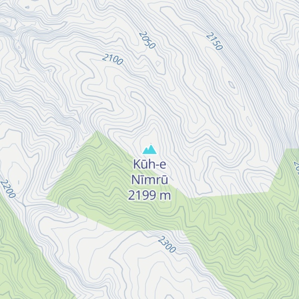 Map of Kūh-e Nīmrū