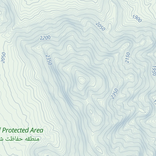 Map of Kūh-e Gerd Kūh