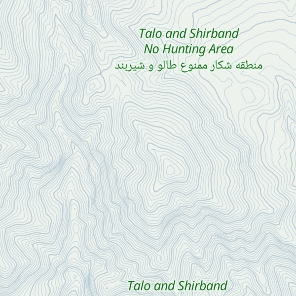 Map of Kūh-e Tandar