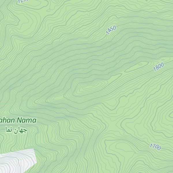 Map of Kūh-e Joz Āram