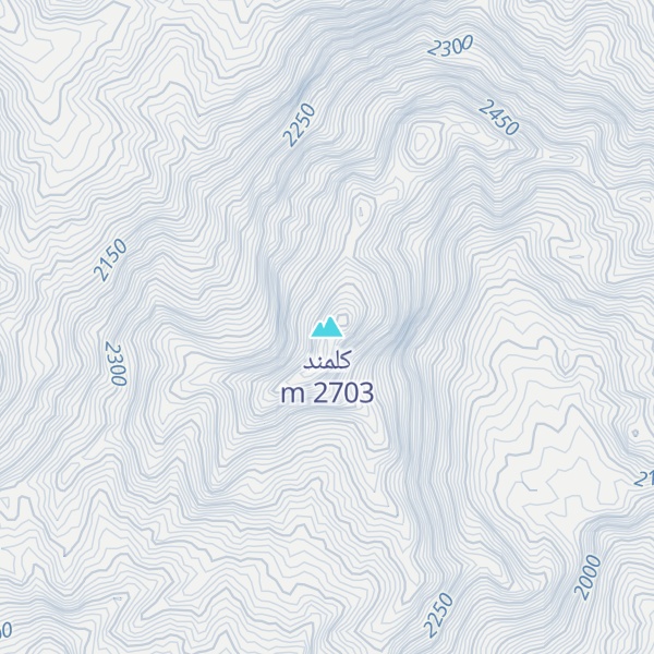 Map of کلمند