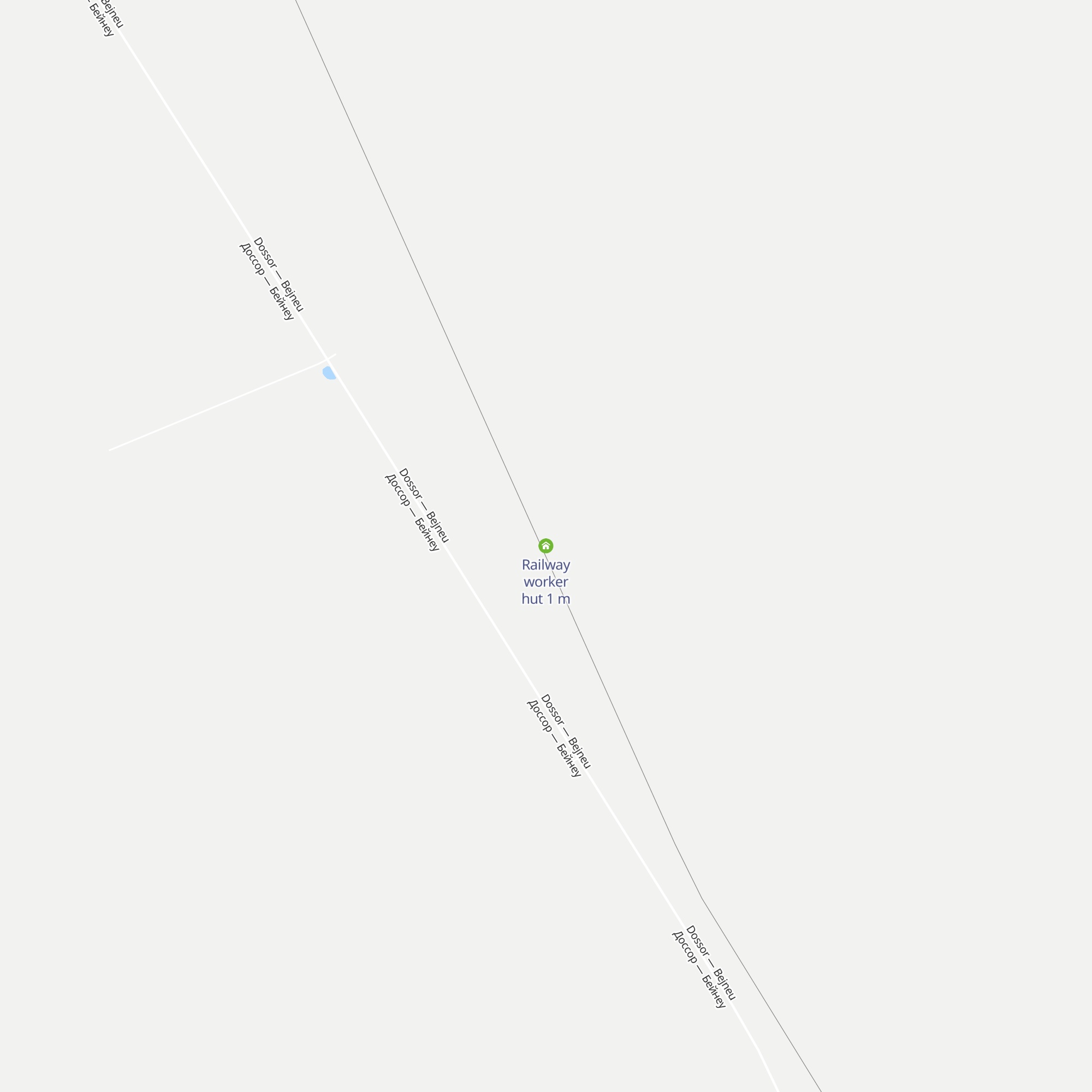 Railway worker hut map