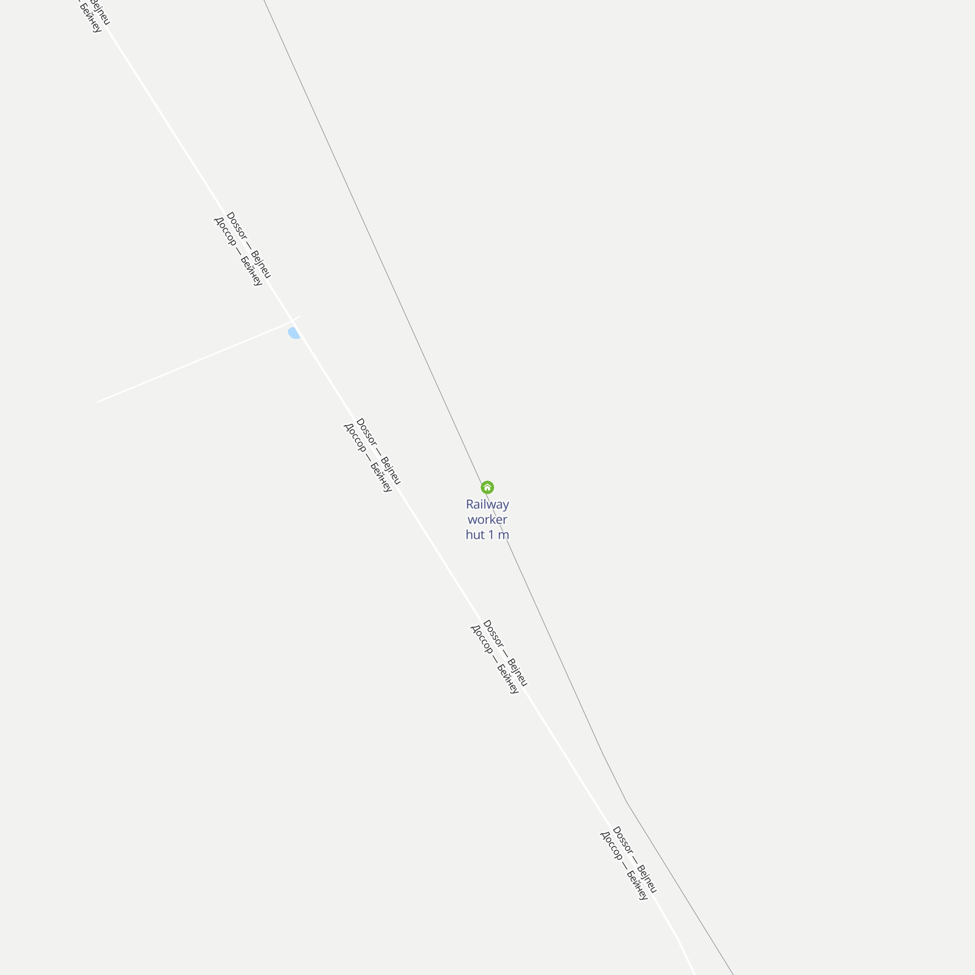 Railway worker hut map