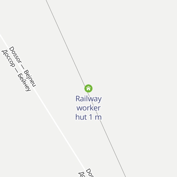 Map of Railway worker hut