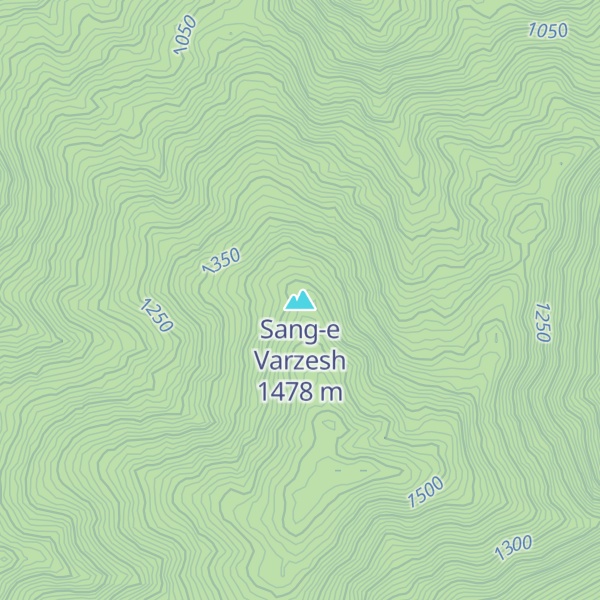 Map of Sang-e Varzesh