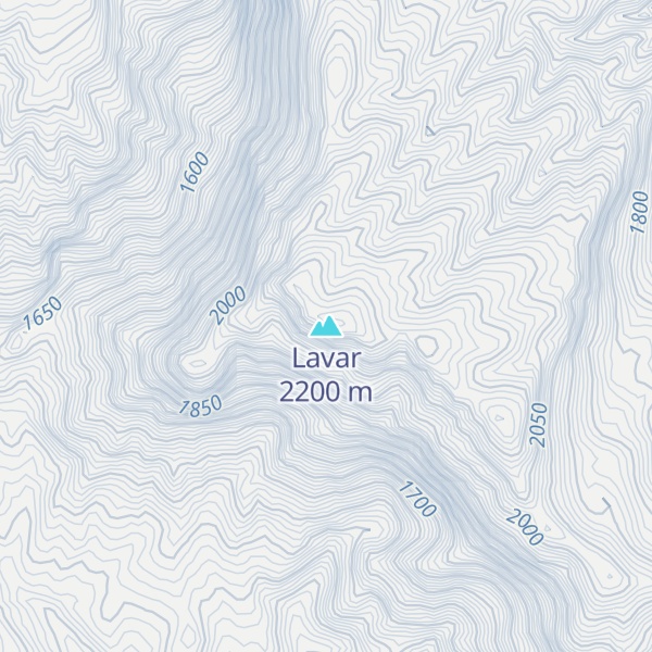 Map of Lavar