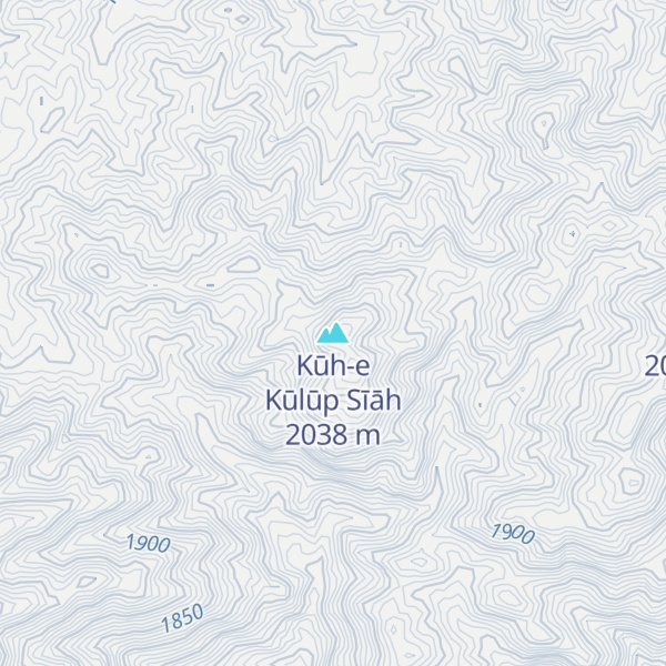 Map of Kūh-e Kūlūp Sīāh