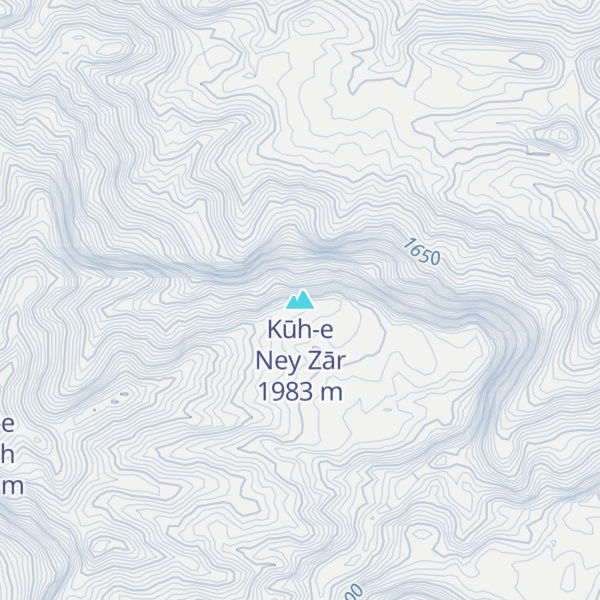 Map of Kūh-e Ney Zār