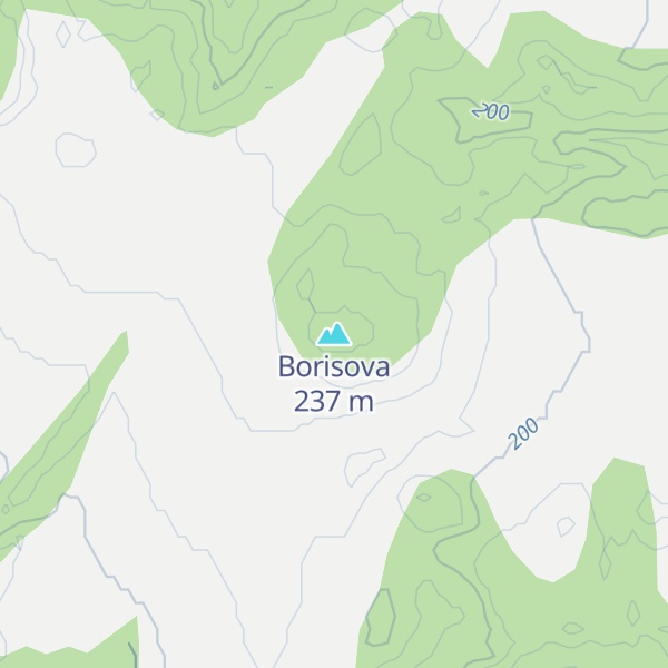 Map of Borisova