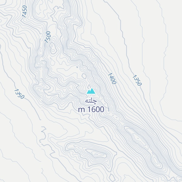 Map of چلته