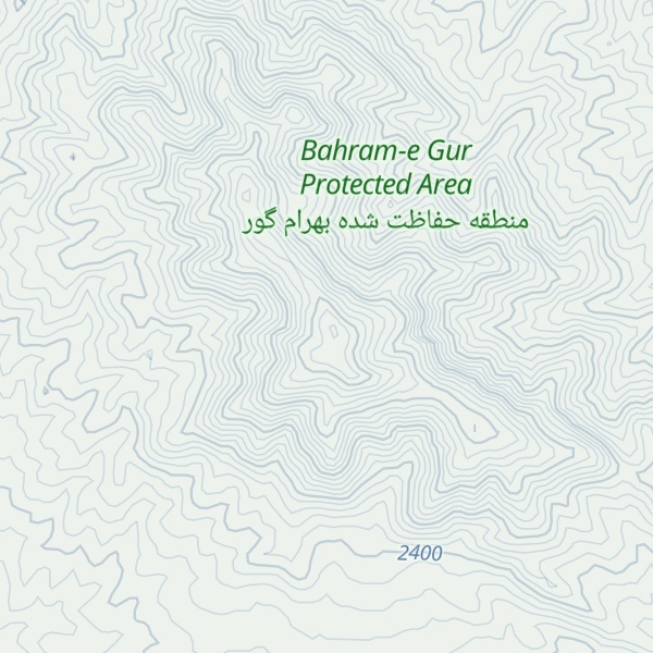 Map of Kūh-e Allāh Dādī