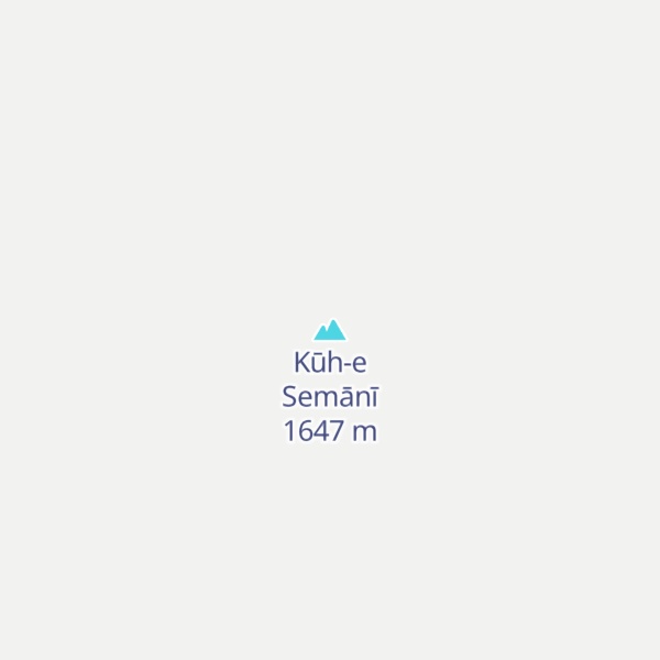 Map of Kūh-e Semānī
